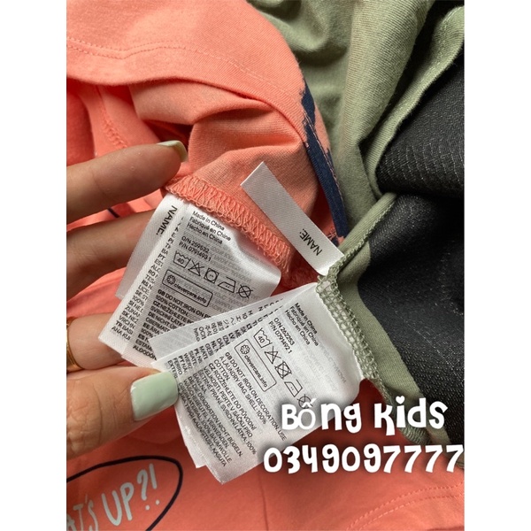 Áo Phông Bé Trai In Hình HaM