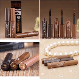 💥MASCARA CHÂN MÀY AIMEILI COLOR MY BROWN 6 IN 1 NATURAL EYEBROW