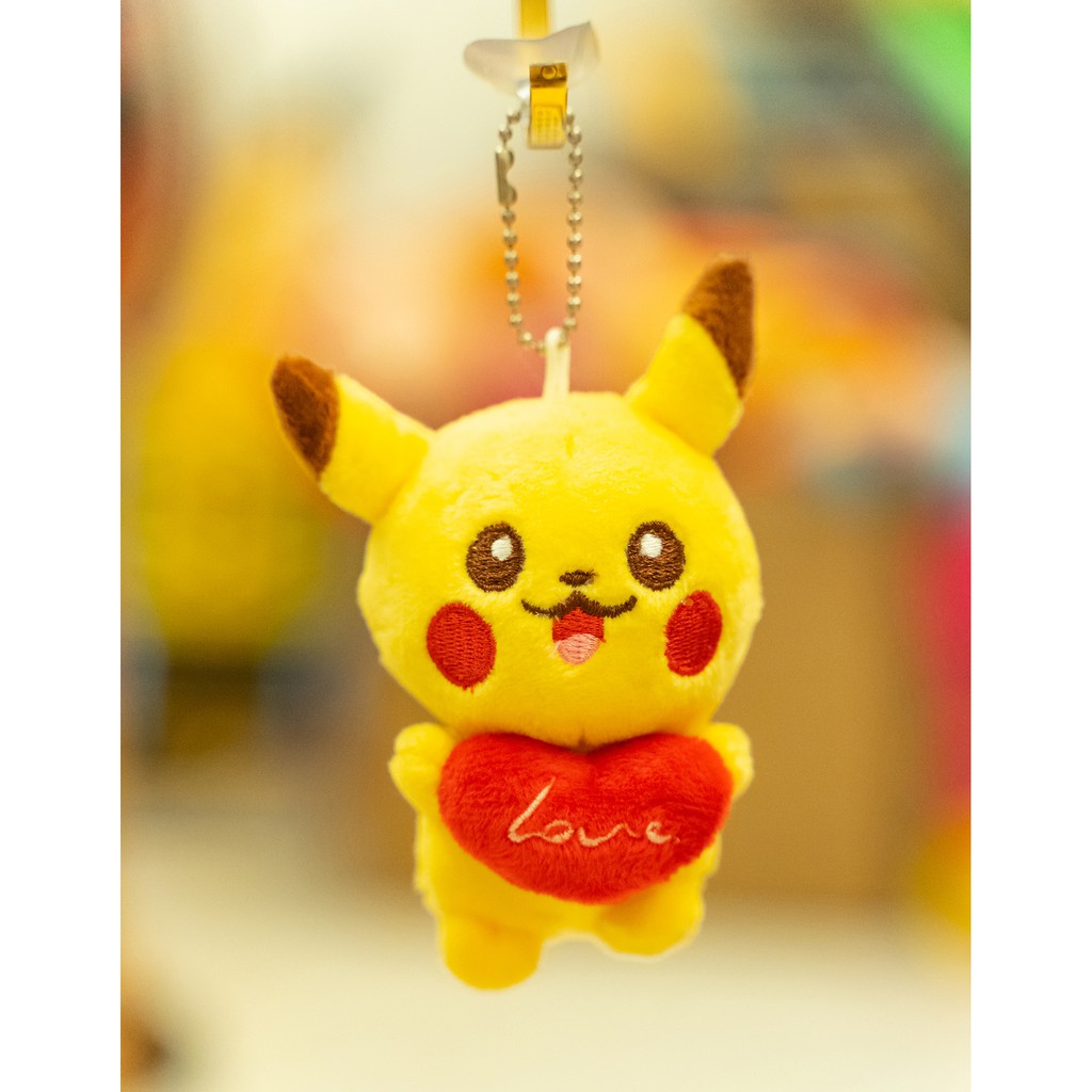 Móc khóa nhồi bông pikachu