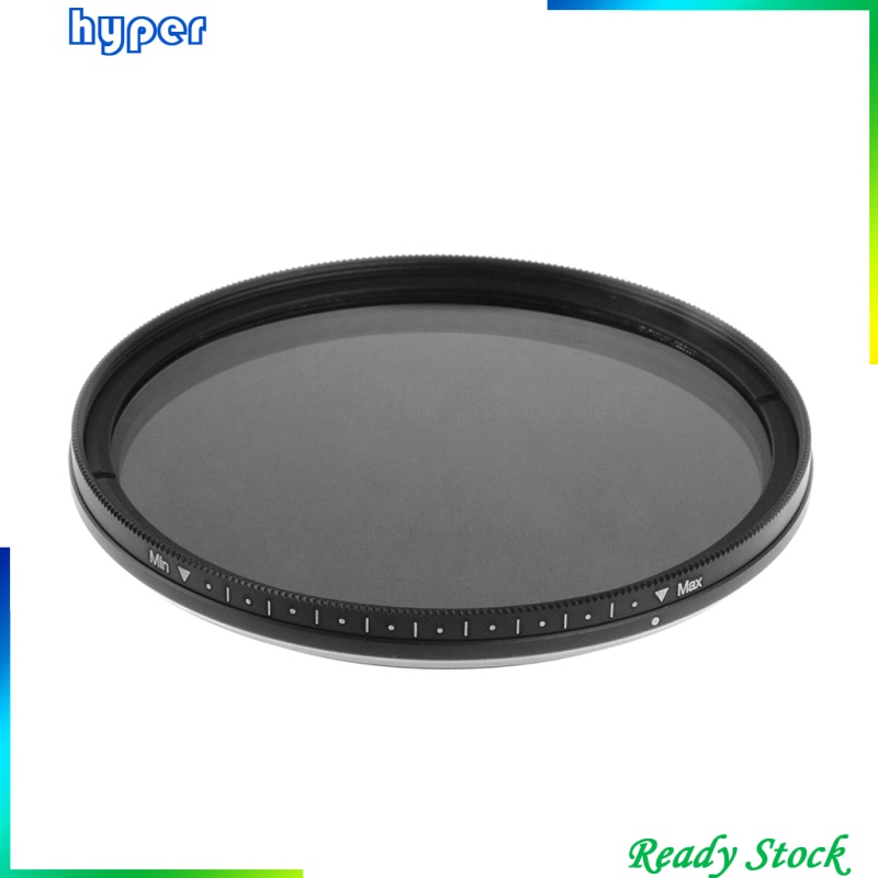 49-82mm ND2-ND400 Fader Variable Adjustable ND Neutral Density Filter 49mm