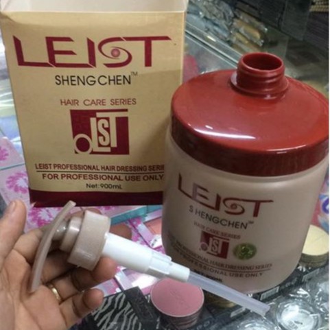 Hấp tóc LEIST 900ml, phục hồi tóc giúp tóc mềm mại, bóng mượt lâu dài, chăm sóc tóc, dưỡng tóc dài