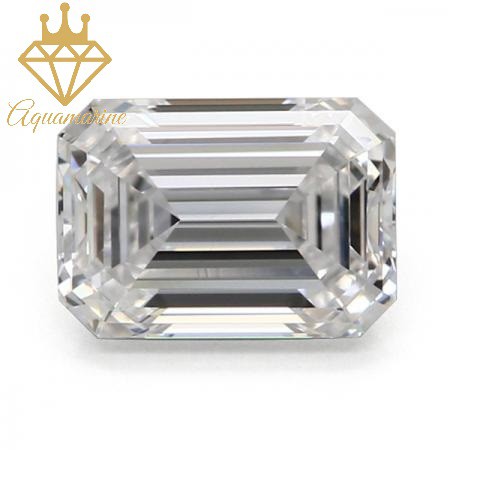 Kim cương nhân tạo Moissanite Emerald