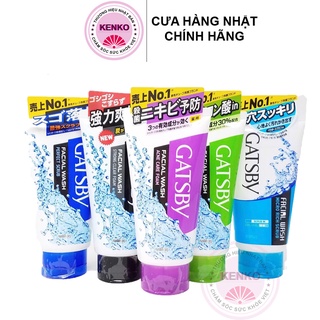 Sữa rửa mặt cho nam Gatsby 130g - HÀNG NỘI ĐỊA NHẬT