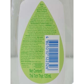 Nước Hoa Em Bé Johnson Baby 125ml