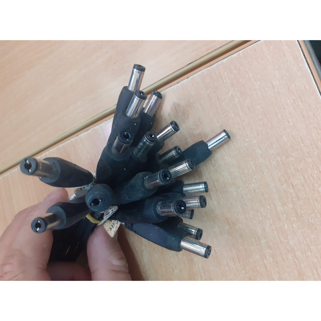 Đầu đực Dc 5.5x2.5mm giắc nguồn DC cho laptop, camera, dây 15cm ...