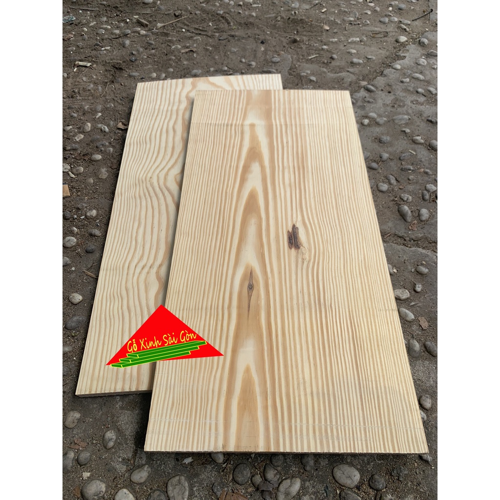 Tấm gỗ thông rộng 24cm, dài 50cm, dày 1cm đã bào láng đẹp 4 mặt phù hợp trang trí, làm kệ, DIY, làm loa, làm bàn cafe