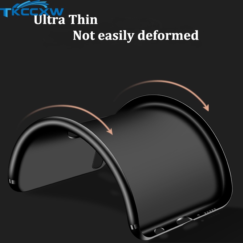 Ốp điện thoại silicon đen mềm nhám mỏng cho Realme 8 Pro GT Master Edition Q3i Q3 Pro Carnival GT Neo C11 C20A C21 C20