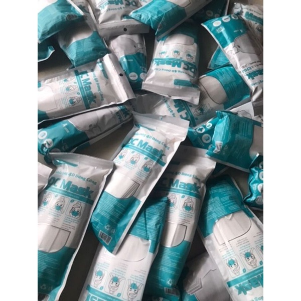 (5 cái)Khẩu trang 4D KF94 DC Mask [ Giao túi 5 hoặc túi 10cái] | BigBuy360 - bigbuy360.vn