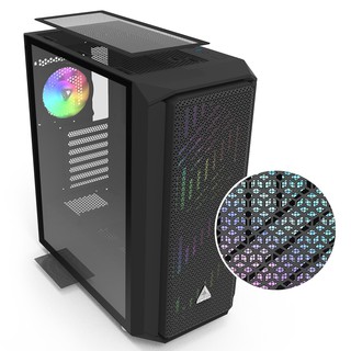 Vỏ Case MONTECH AIR X BLACK (TẶNG 3 FAN LED ARGB)