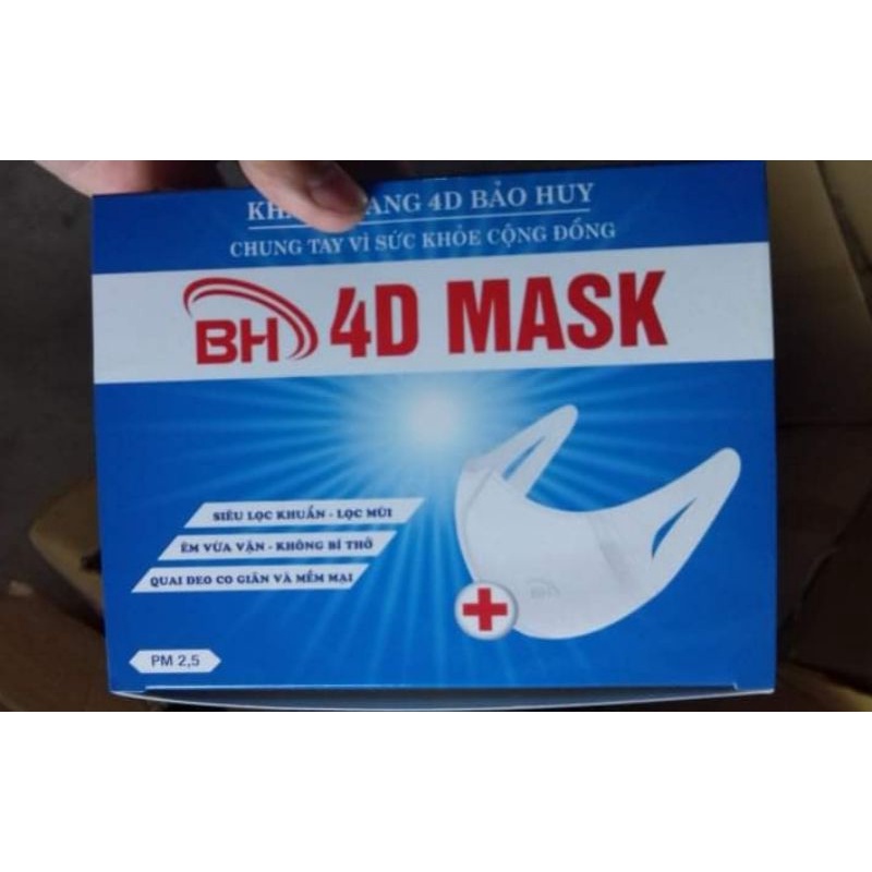 khẩu trang kháng khuẩn 3D, 4D giá tốt