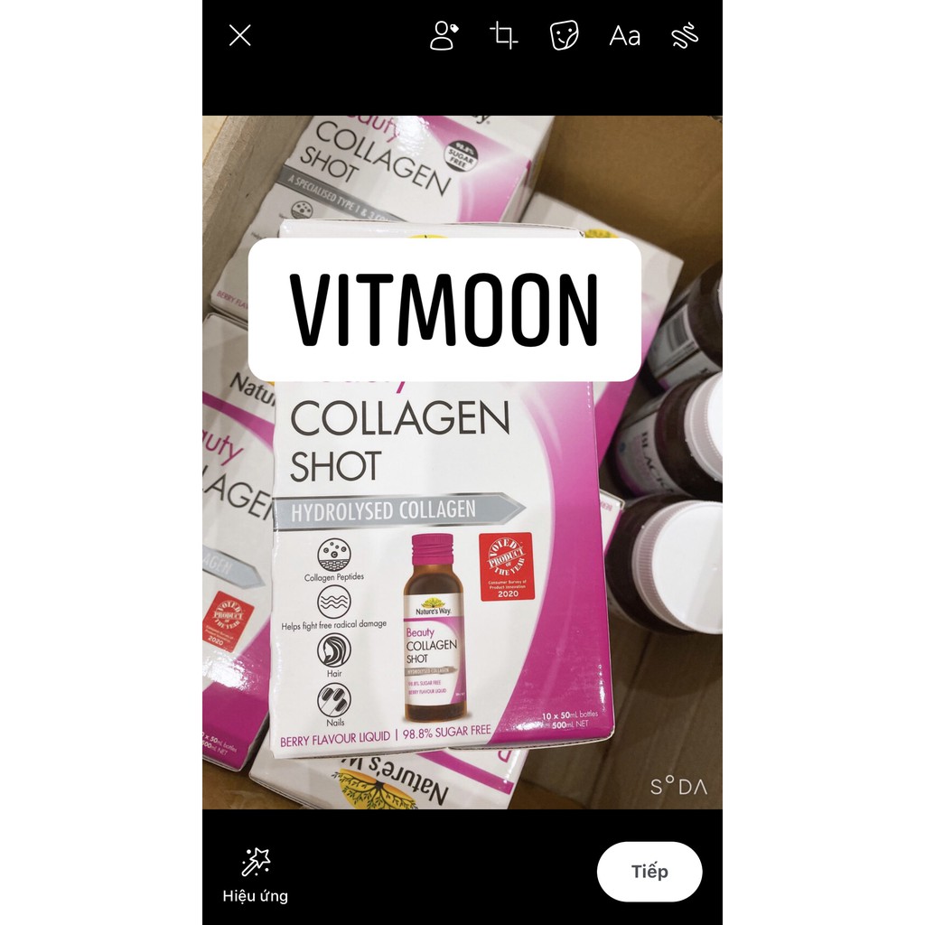 viên uống chiết xuất cô la den nature w.a.y mã vitmoon- collagen nature | BigBuy360 - bigbuy360.vn
