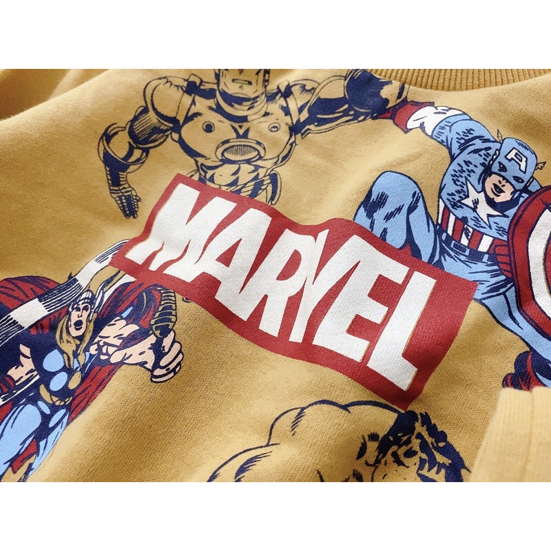 Bộ nỉ HM Marvel dư xịn bé trai