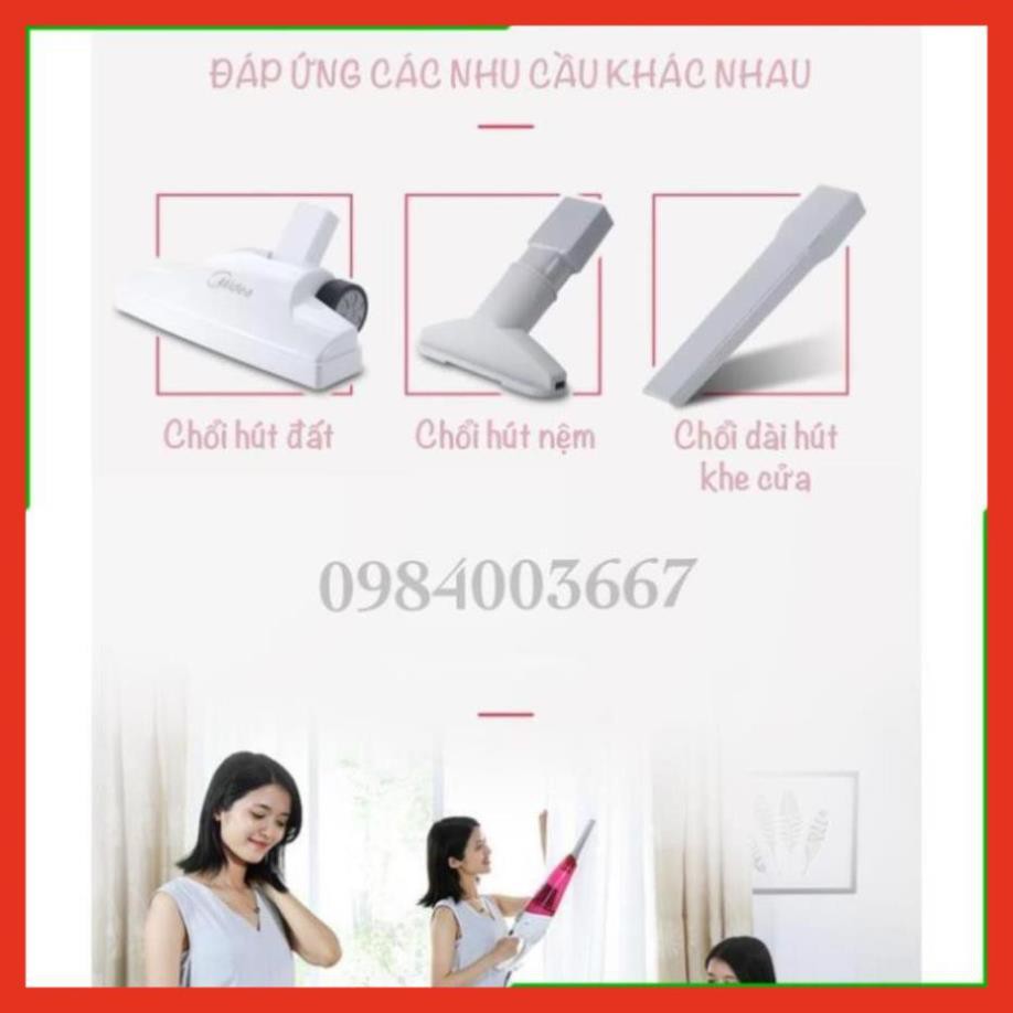 Máy hút bụi hút bụi cầm tay Midea - Hút bụi nhà & oto - Máy hút cầm tay đa năng | BigBuy360 - bigbuy360.vn