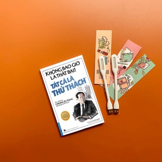 bookmark xinh xắn - Không bao giờ là thất bại tất cả chỉ là thử thách - FREESHIP XTRA