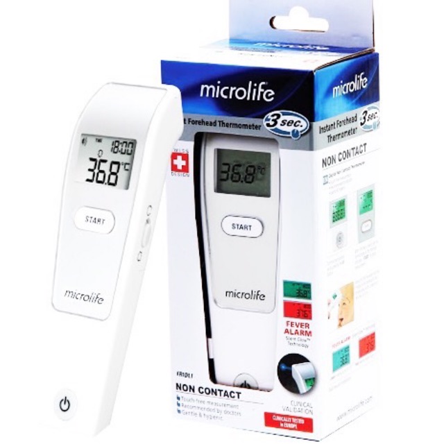 Nhiệt kế hồng ngoại đo trán microlife FR1MF1