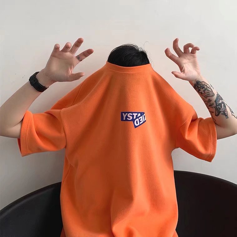 (40-130kg) M-8XL áo phông nam big size Áo Thun Thể Thao Cotton