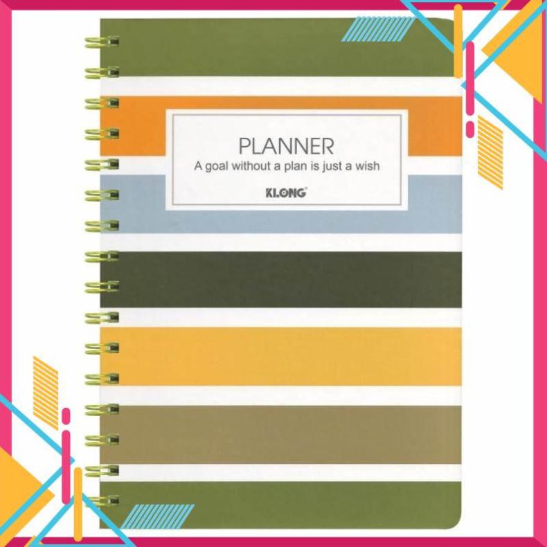 [Sổ vở đẹp] Sổ kế hoạch Planner lò xo kép A5 72,4g/m2; MS: 945