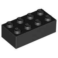 Gạch lắp ghép chính hãng Khối cơ bản 2 x 4  / Part 3001: Brick 2 x 4