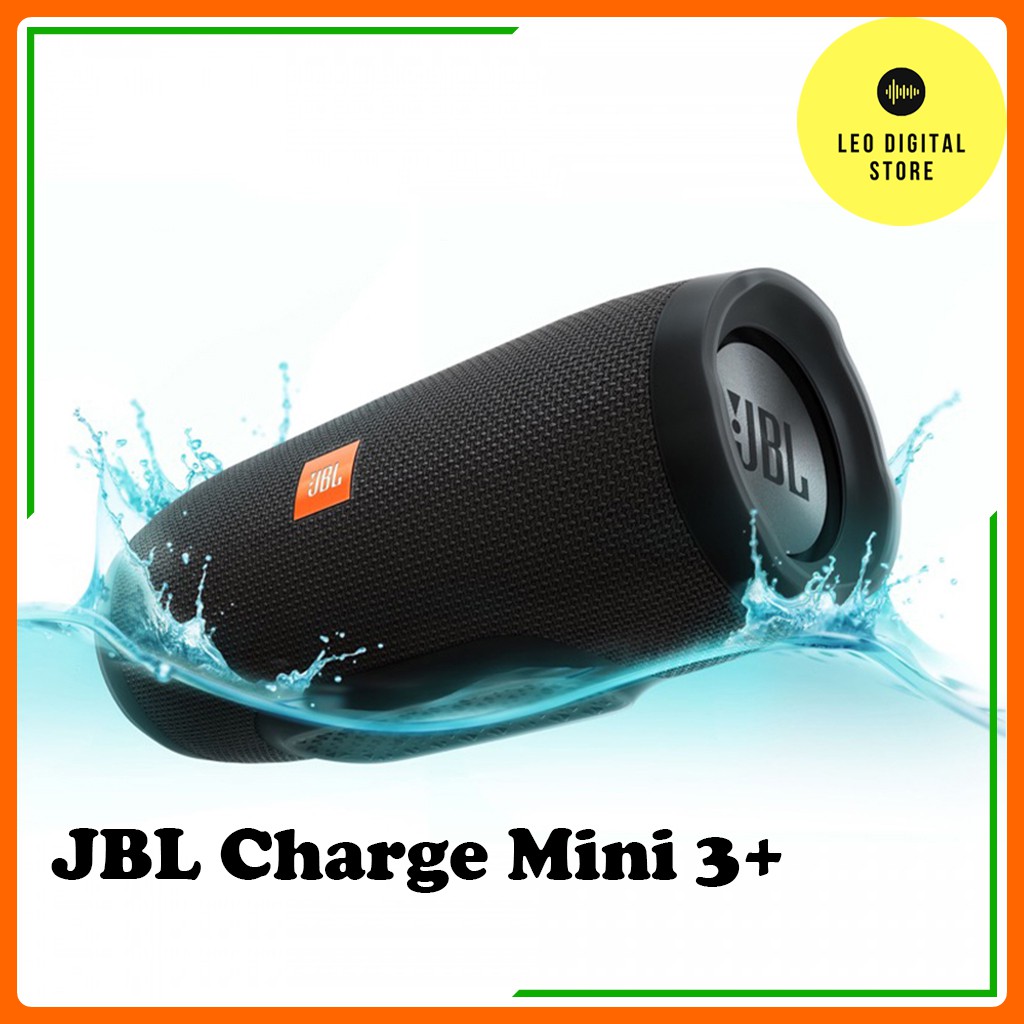Loa Bluetooth JBL Charge 3 Mini màng loa rung, màu sắc bắt mắt, âm bass đỉnh cao