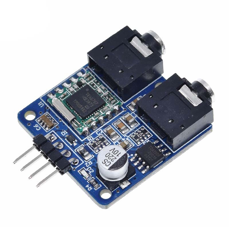 1 Mô Đun Radio TEA5767 FM Stereo Cho Arduino 76-108MHZ