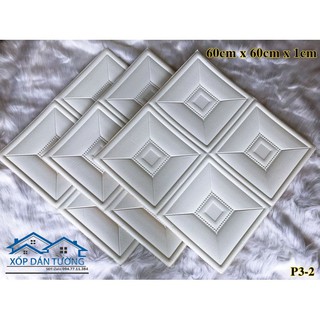 [Flash Sale] Xốp Dán Tường Giả Da P3-2 Giá Rẻ - Có Video Thi Công
