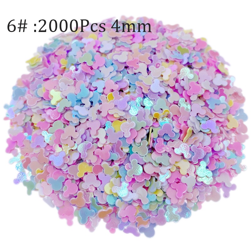 Hộp Kim Tuyến Nhiều Kiểu Màu Sắc Hình Ngôi Sao Trái Tim Lá Vỏ Sò Trang Trí Móng Tay Nghệ Thuật DIY