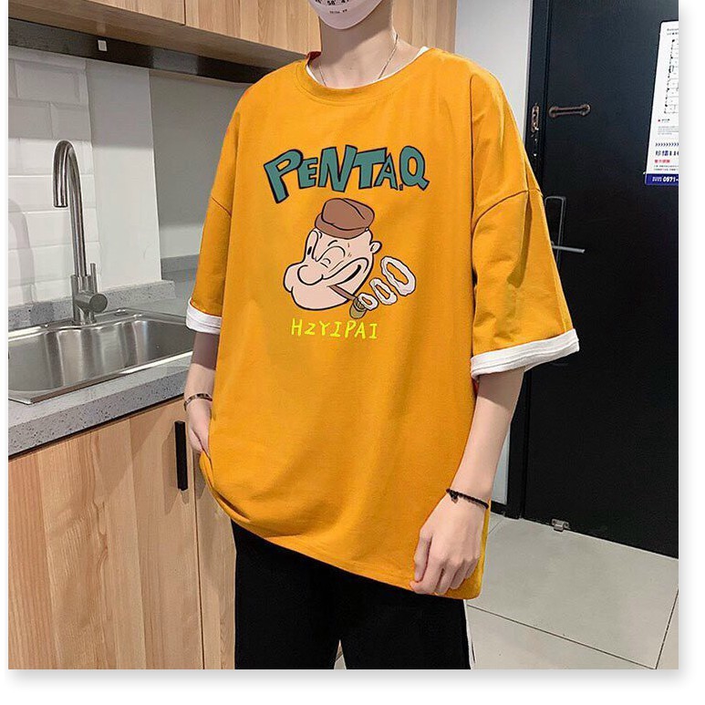 ÁO THUN FORM RỘNG TAY LỠ DÀNH CHO CÁC BẠN TRẺ PHONG CÁCH HÀN QUỐC KHANH AN FASHION