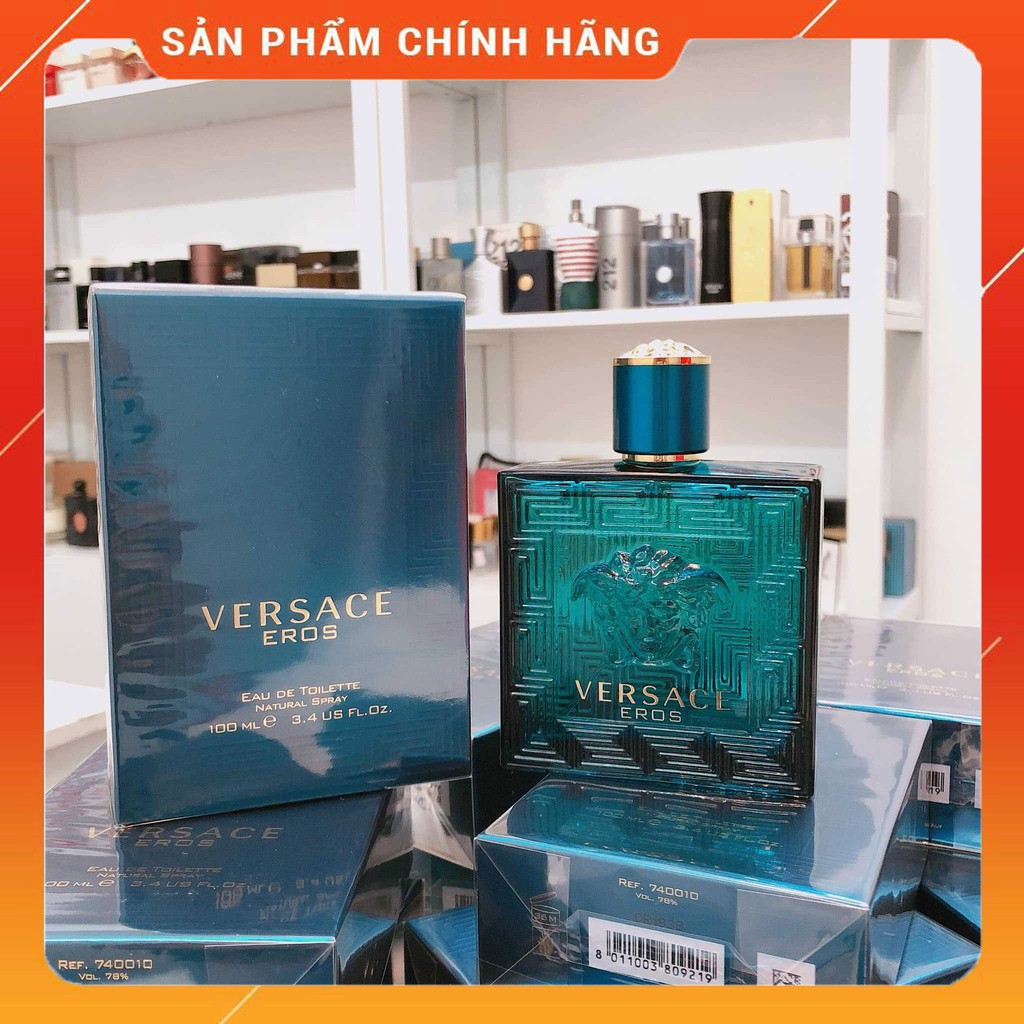 Nước hoa nam Versace Eros for Men (mẫu thử 2-5-10ml) nam tính gợi cảm thu hút
