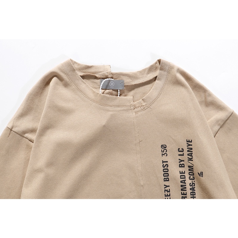 Áo Thun Tay Ngắn Cổ Tròn Chất Liệu Cotton Cho Nam Nữ