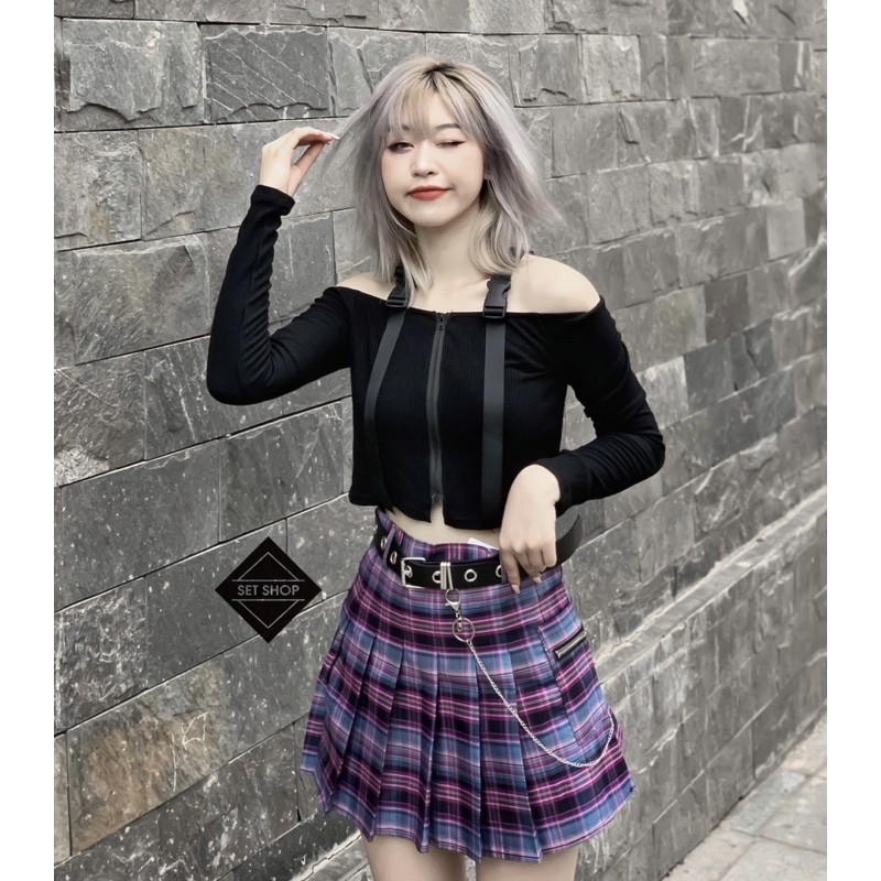 Áo trễ vai cài | BigBuy360 - bigbuy360.vn