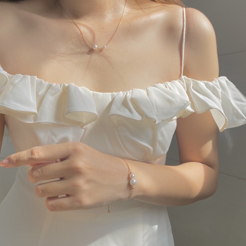 Dây chuyền nữ, vòng cổ Peary phong cách hàn quốc