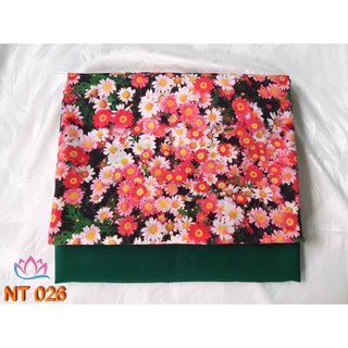 vải áo dài hoa cúc