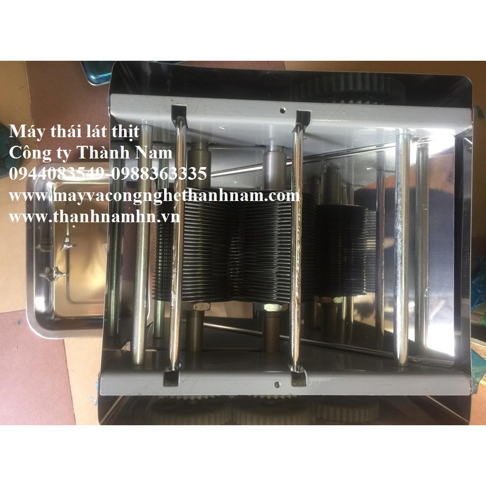 Máy thái thịt tươi sống,máy thái thịt inox lưỡi dao 2mm,2,5mm,3,5mm