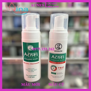 Dung dịch tạo bọt ngừa mụn Acnes Foaming Wash 150 ml
