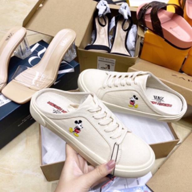 VIP Giày thể thao đạp gót sục thể thao chuột siêu hot fullbox kèm ảnh thật