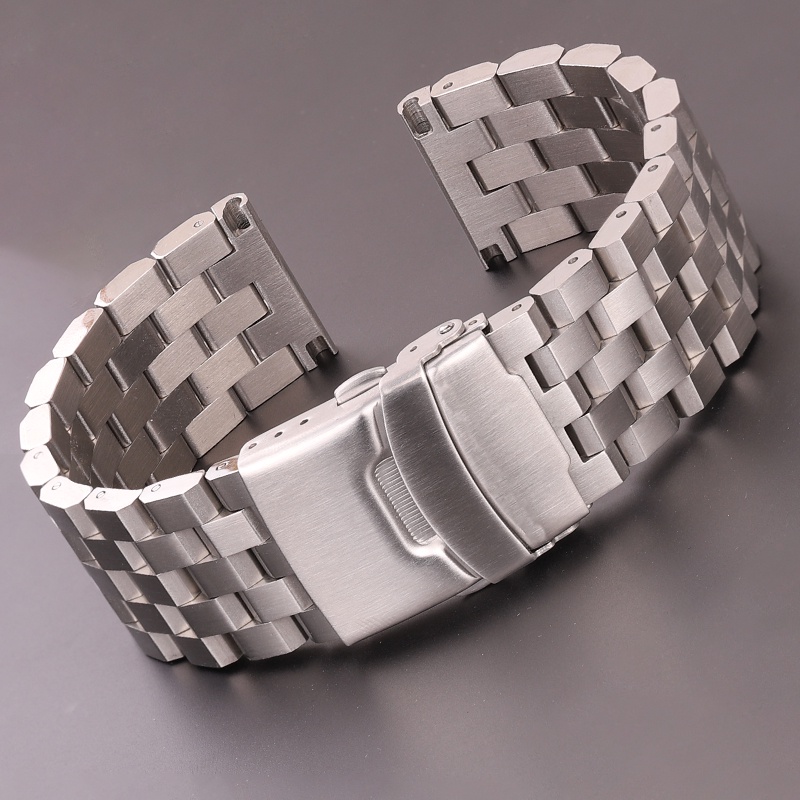Dây Đeo Bằng Thép Không Gỉ 20Mm Cho Đồng Hồ Samsung Watch 4 40/44mm Classic42/46mm Active 2 Huawei GT 2 22mm