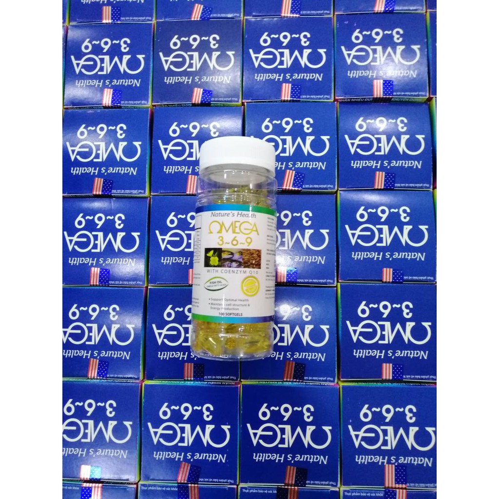 Omega 369 - Hộp 100 viên - Tăng cường dưỡng chất cho mắt giúp mắt sáng