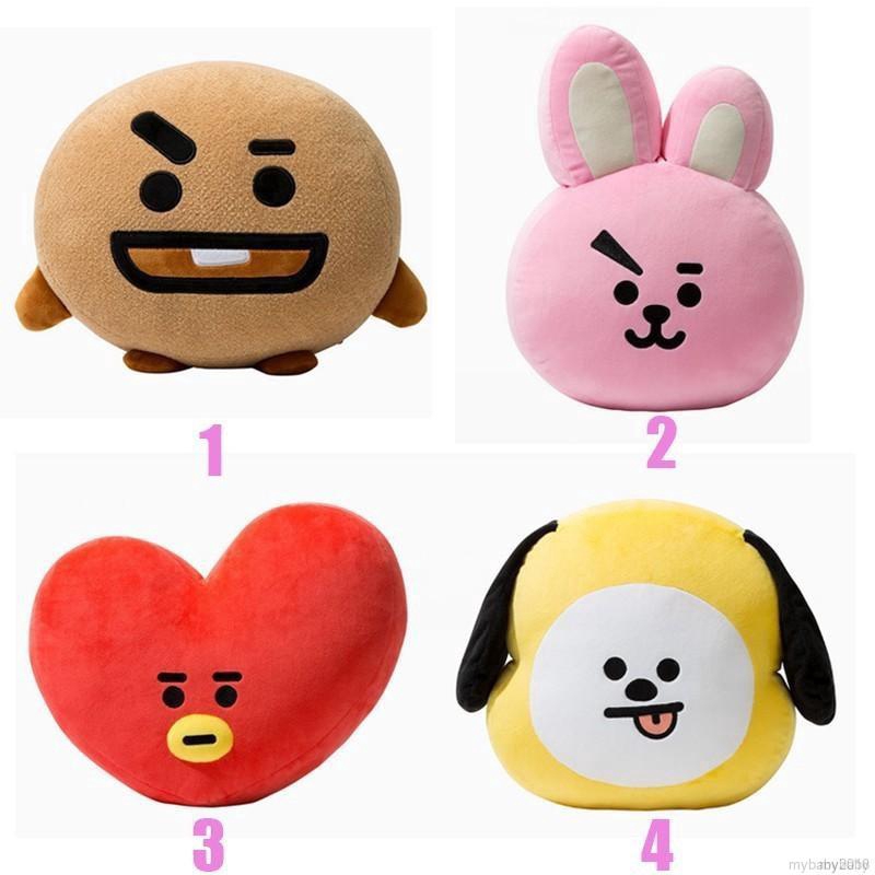 Gối ôm thiết kế hình họa hình BT21 dễ thương cho fan BTS