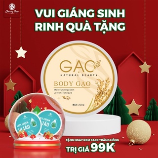 Kem body trắng da hiệu quả sau 7 ngày sử dụng dưỡng body gạo