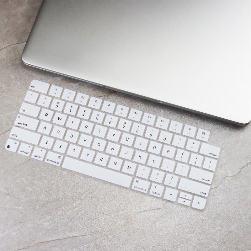 Miếng Bọc Bàn Phím Silicone Chống Nước Cho iMac R5Z5 2021 24 W8V3 Magic UK F9E9 T6M0