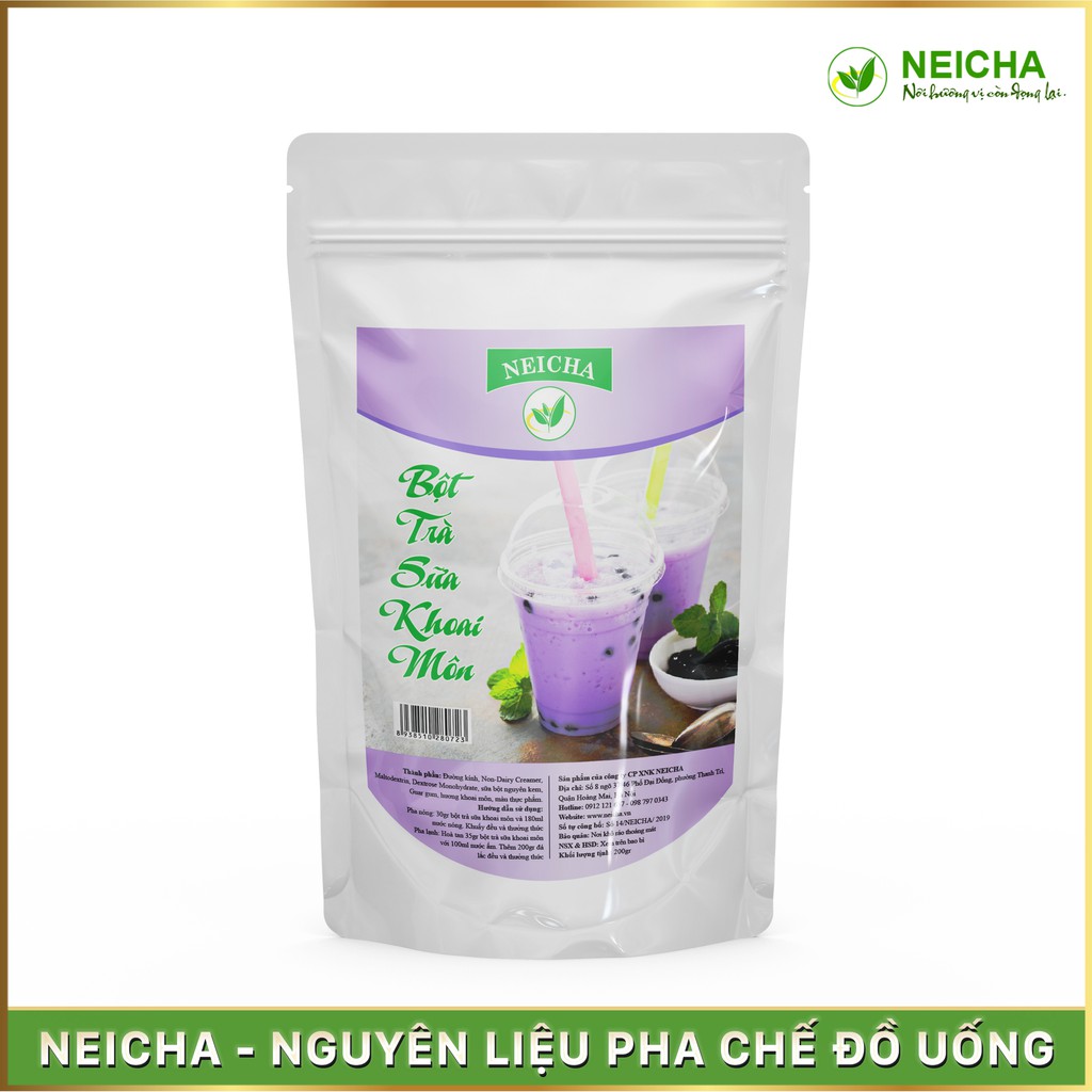Bột Trà Sữa Khoai Môn Neicha Pha Sẵn  (200gr)