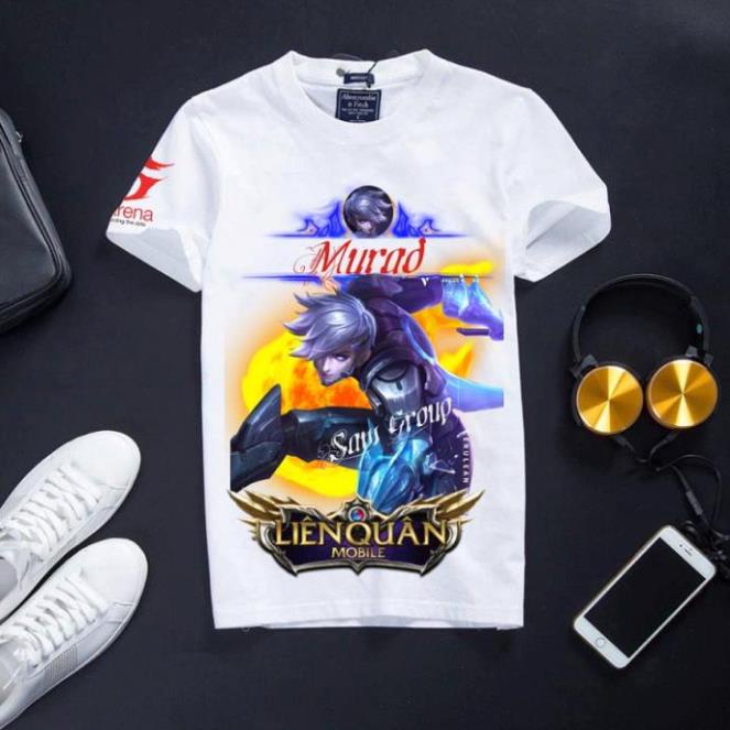 Áo Thun Liên Quân Mobile Màu Trắng Cotton - Muraz đặc dị