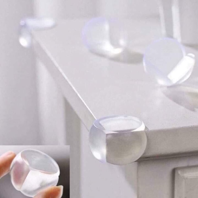 Set 4 miếng bọc góc bàn an toàn cho bé