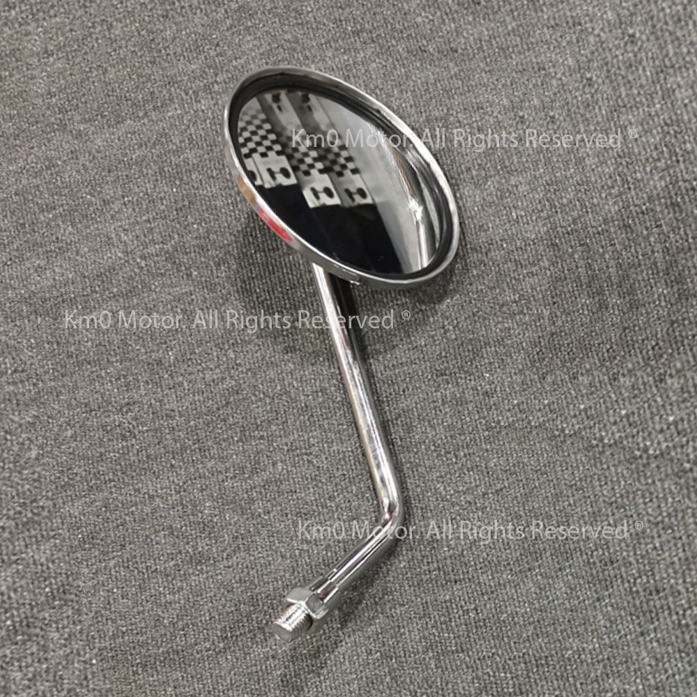 01 Kính Chiếu Hậu KIỂU ATTILA Inox Chân Kính 10 Ly