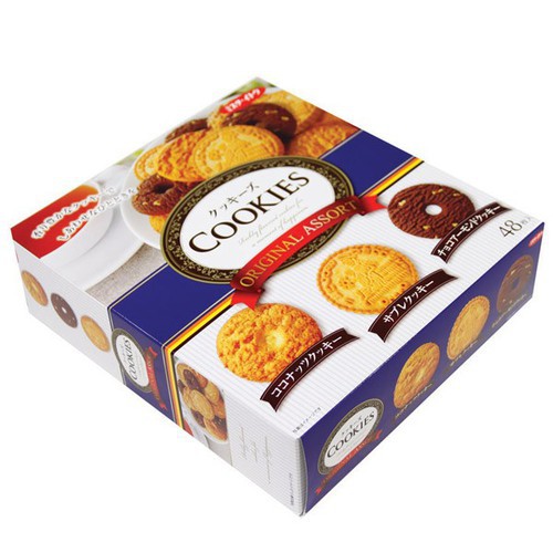 Bánh quy Cookies (hộp 48 cái) Nhật Bản