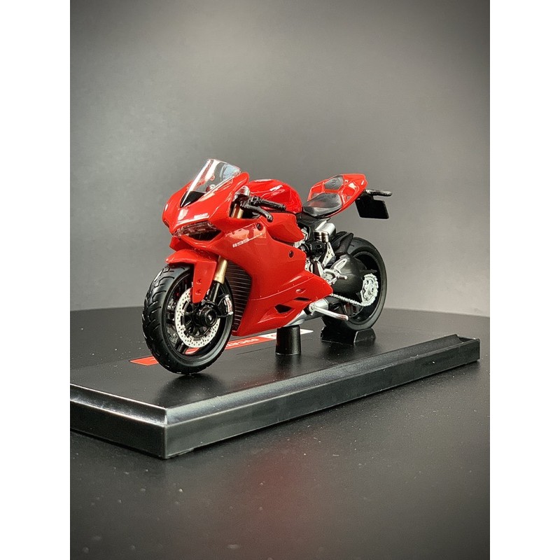 XE MÔ HÌNH - MOTO DUCATI 1199 Panigale - MAISTO tỷ lệ 1:18 CHLstore Mô Hình Xe Đua