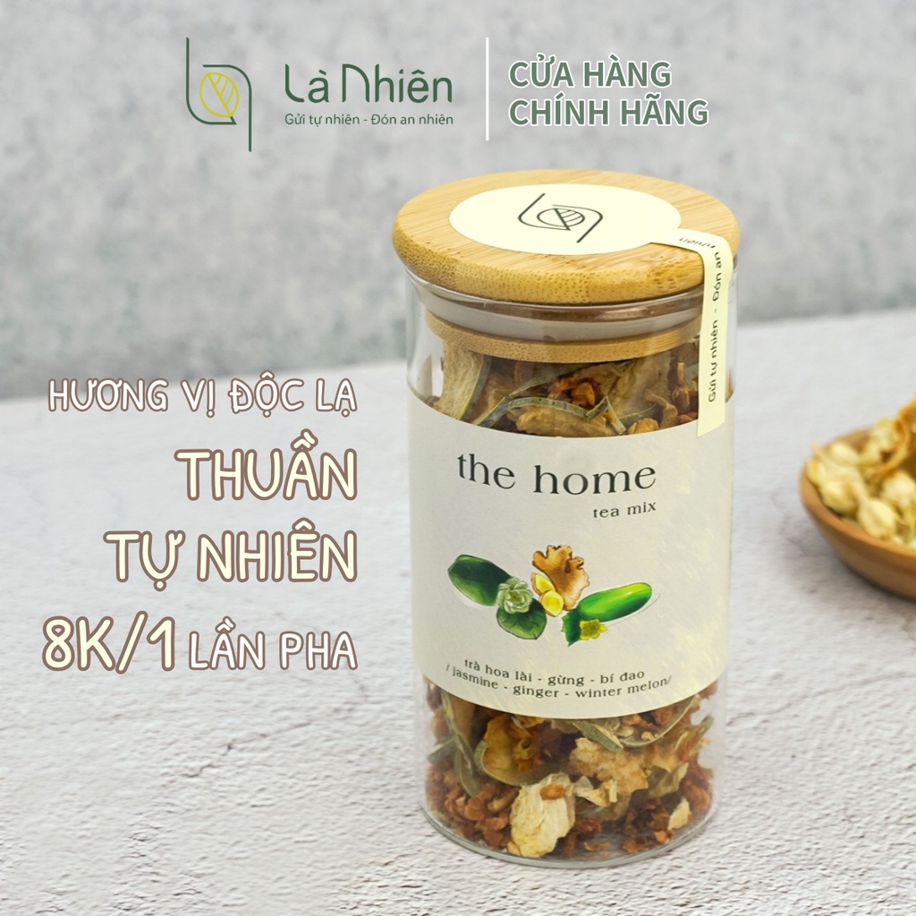 Trà Thảo Mộc The Home Là Nhiên. Trà Thải độc Hỗ Trợ Tiêu Hóa.