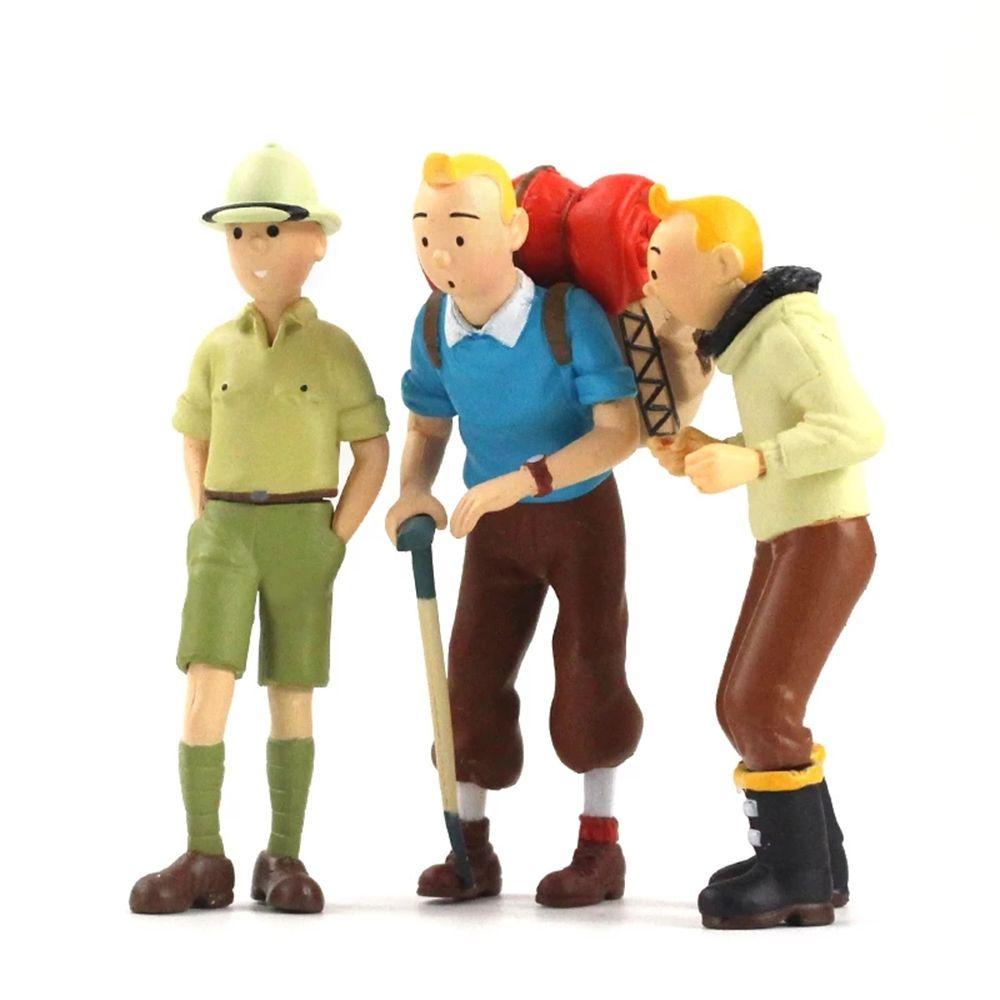 Mô Hình Nhân Vật Tintin 6-9cm Trong Phim Hoạt Hình The Adventures of Tintin