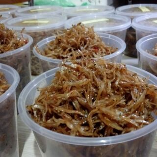 Cá cơm sữa khô chiên giòn