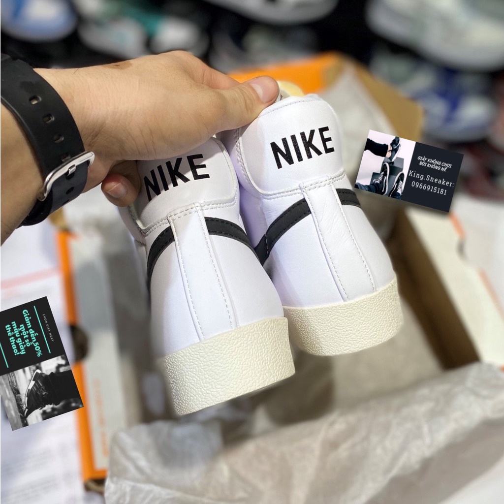 Giày Nike_Blazer Mid 77, chuẩn Sc trung full Bill tặng Box bảo vệ